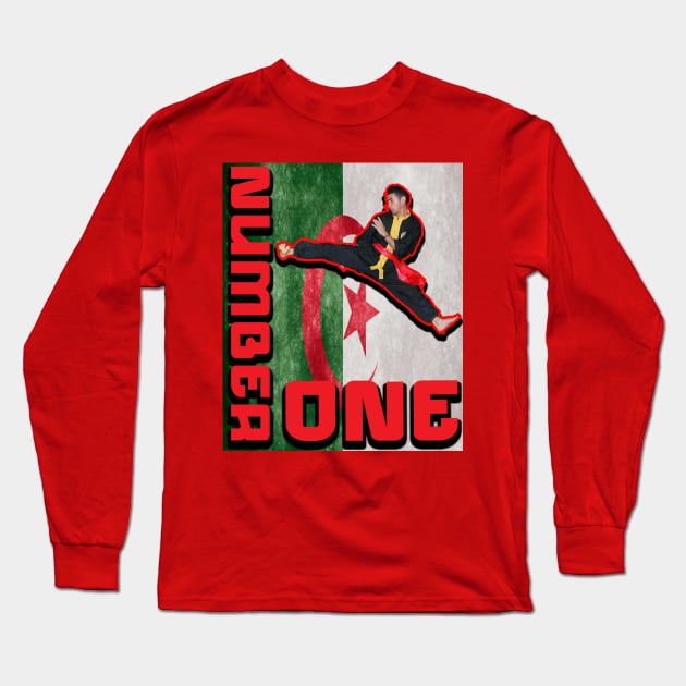 funny number one martial arts sports collection Long Sleeve T-Shirt by yacineshop